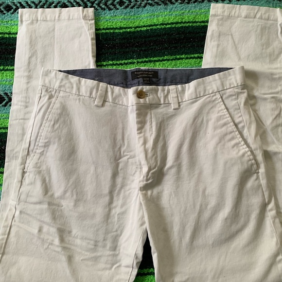 J. Crew Other - NWOT - J. Crew WHITE dress pant - 33 x 32